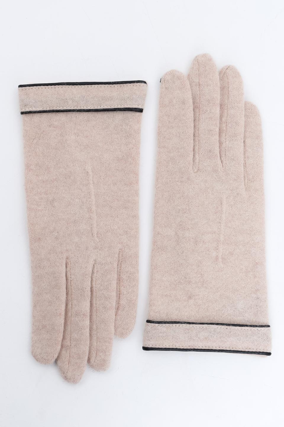 Перчатки Roeckl бежевые с сердечком