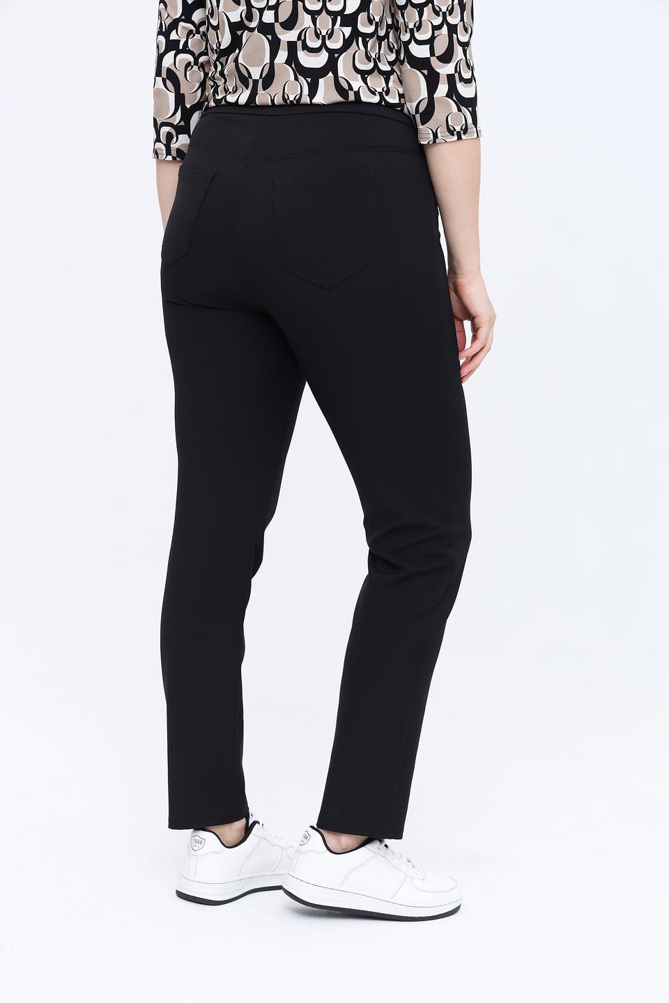 Брюки Frank Walder чёрные с поясом