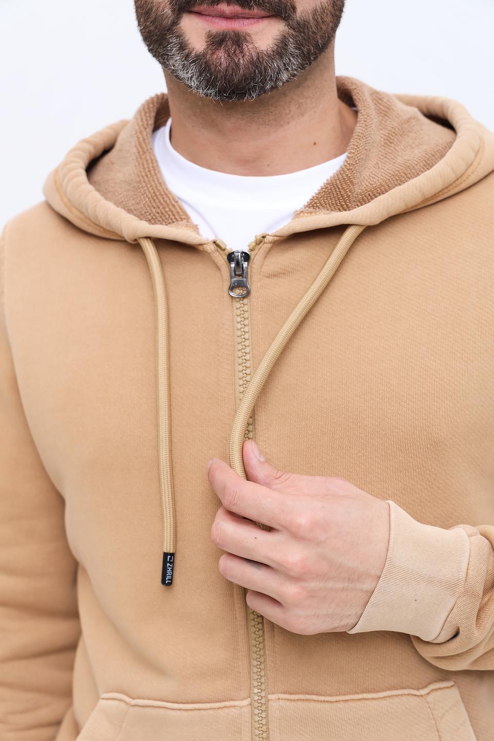 Кардиган Zhrill мужской бежевый