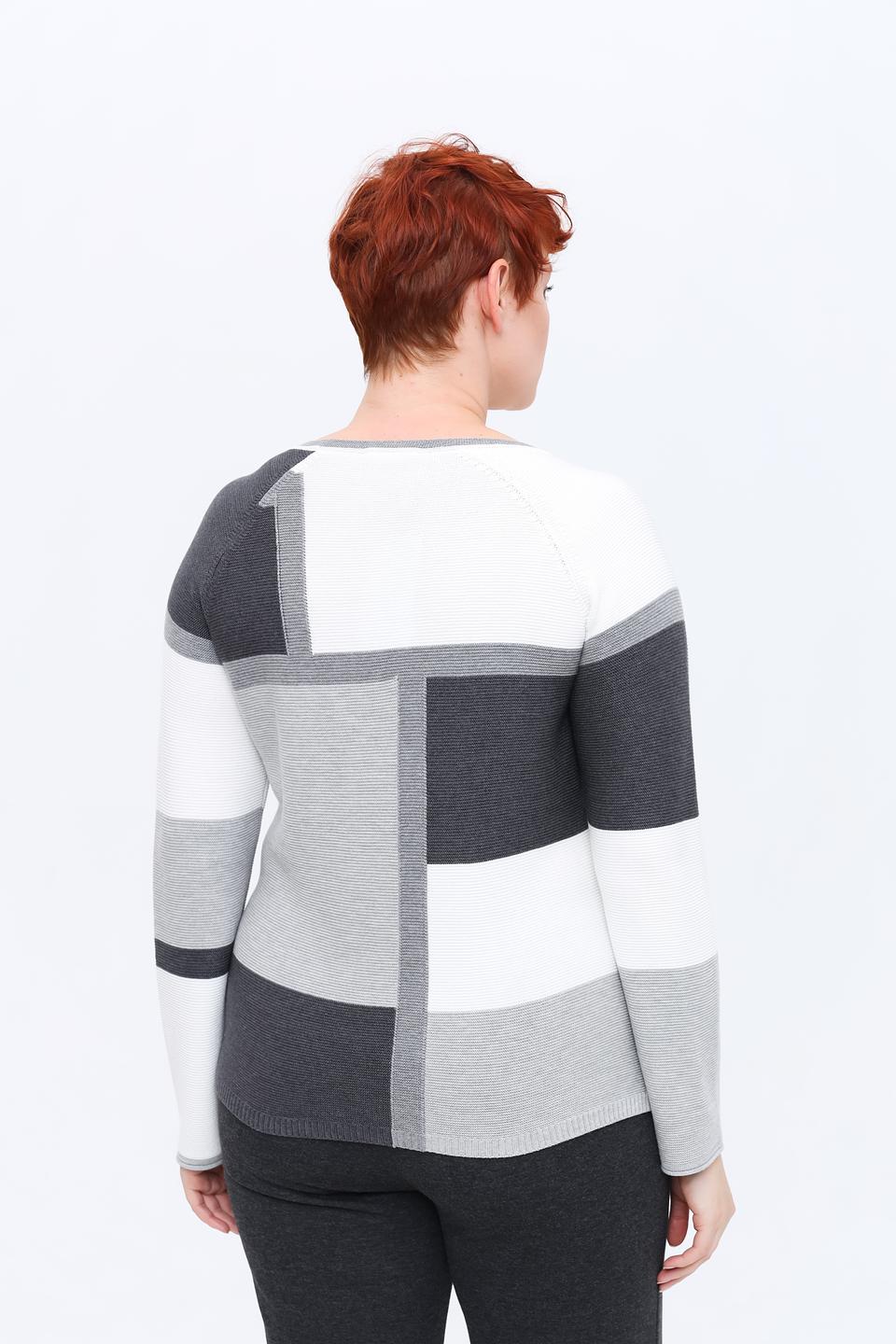 Пуловер Rabe collection в клетку