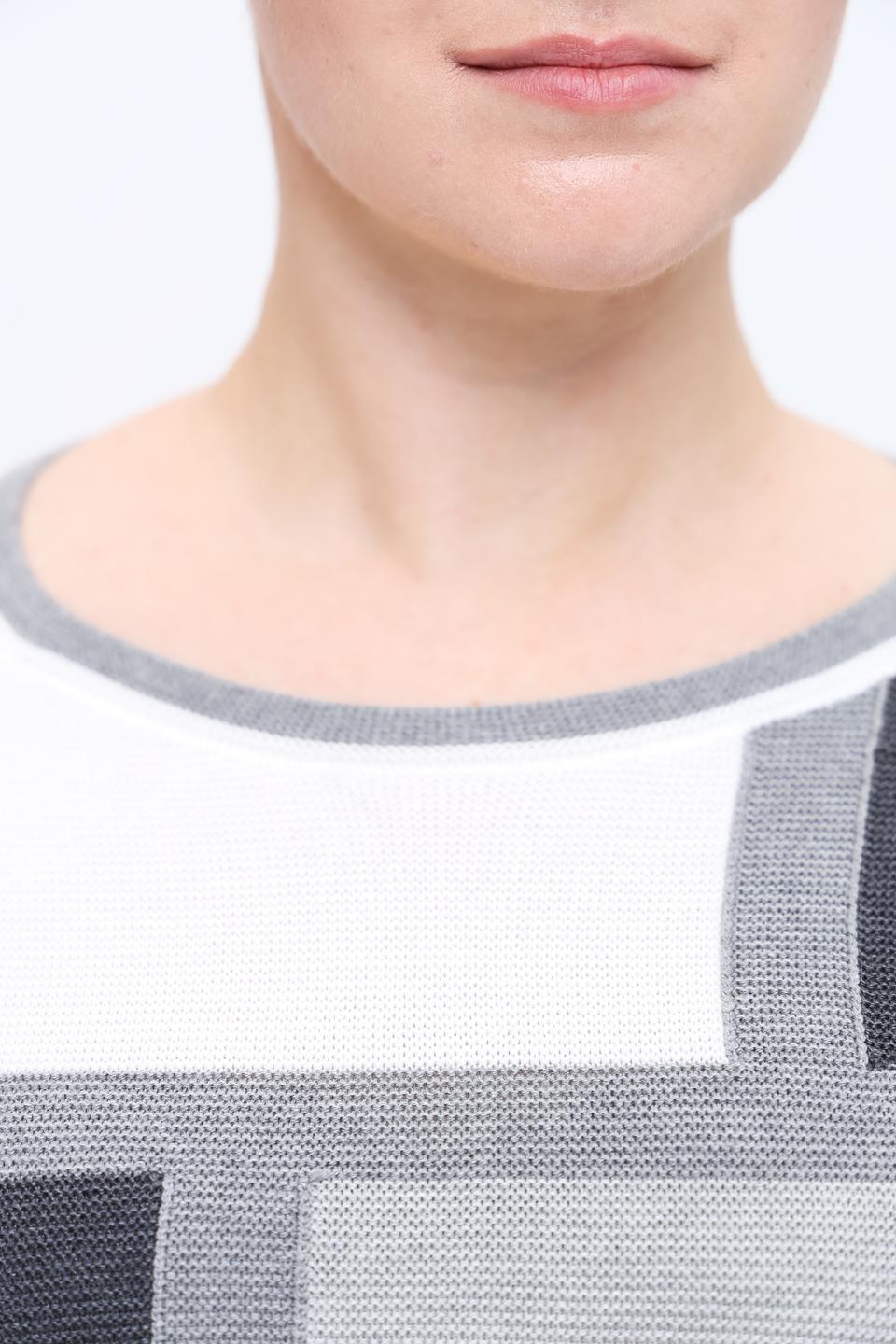 Пуловер Rabe collection в клетку