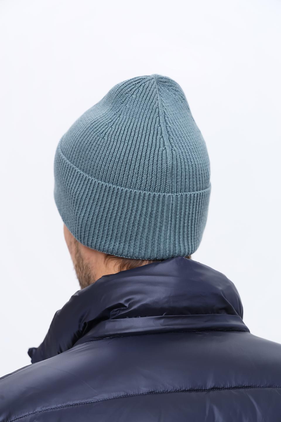 Шапка Boss Orange серая