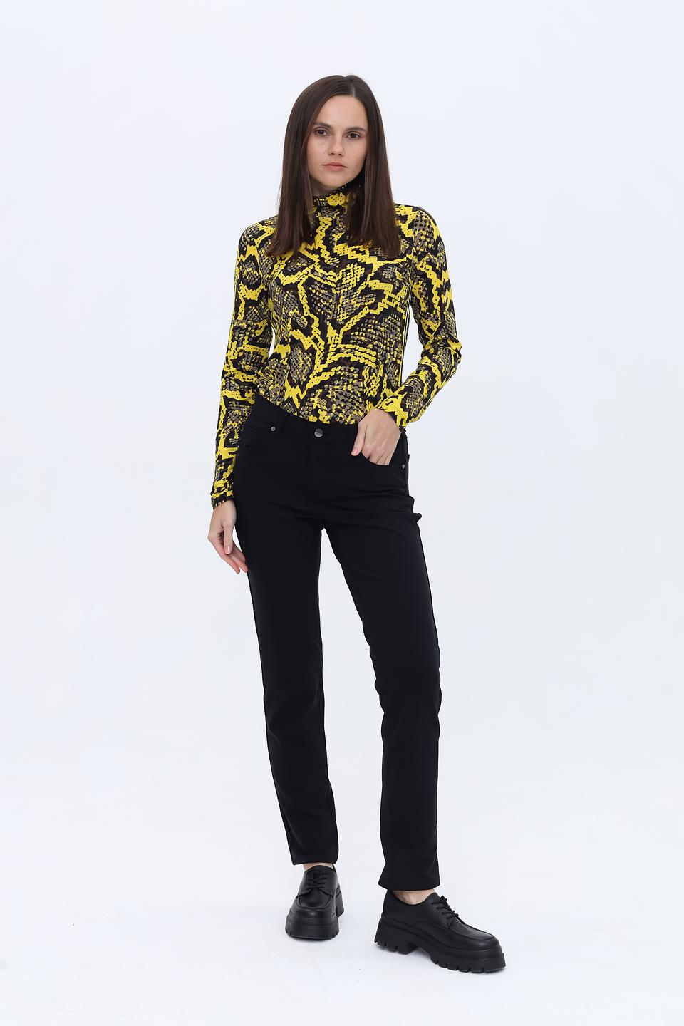 Брюки Angels прямые черные