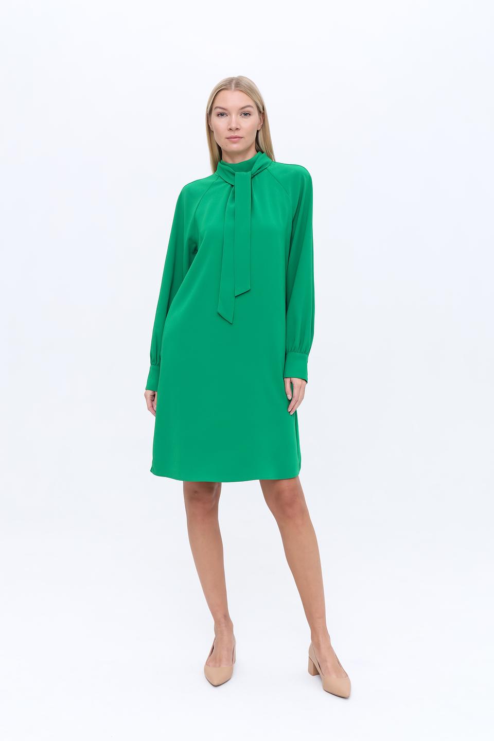 Платье Gerry Weber с завязкой изумрудное