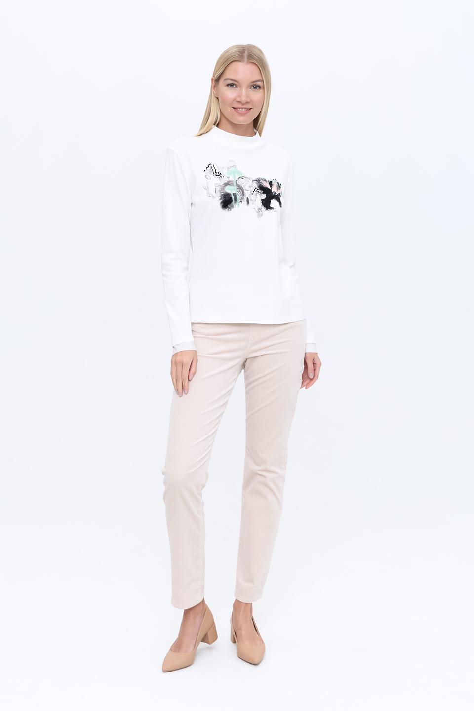 Лонгслив Marc Cain с принтом