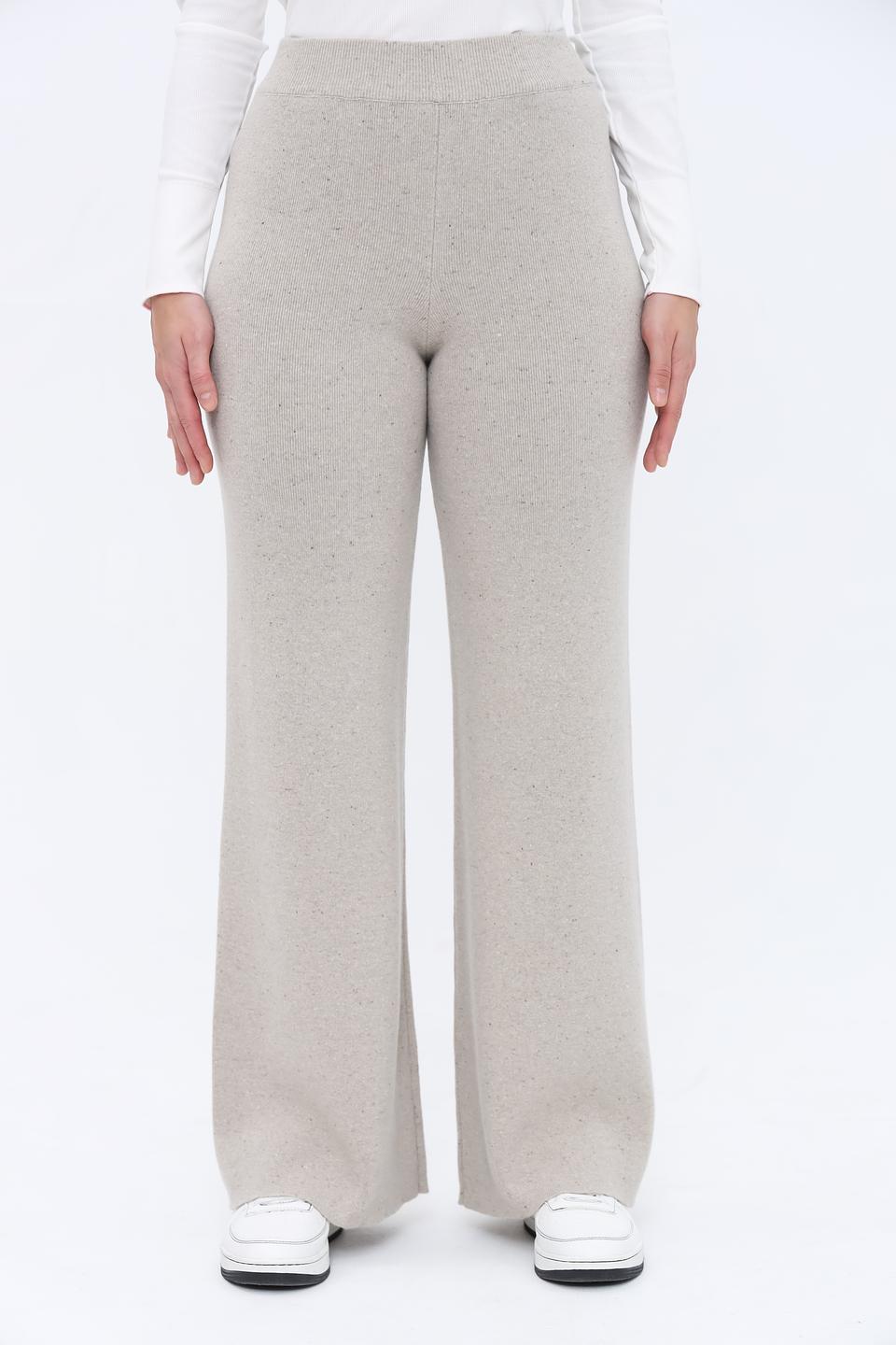 Брюки палаццо Shade бежевые