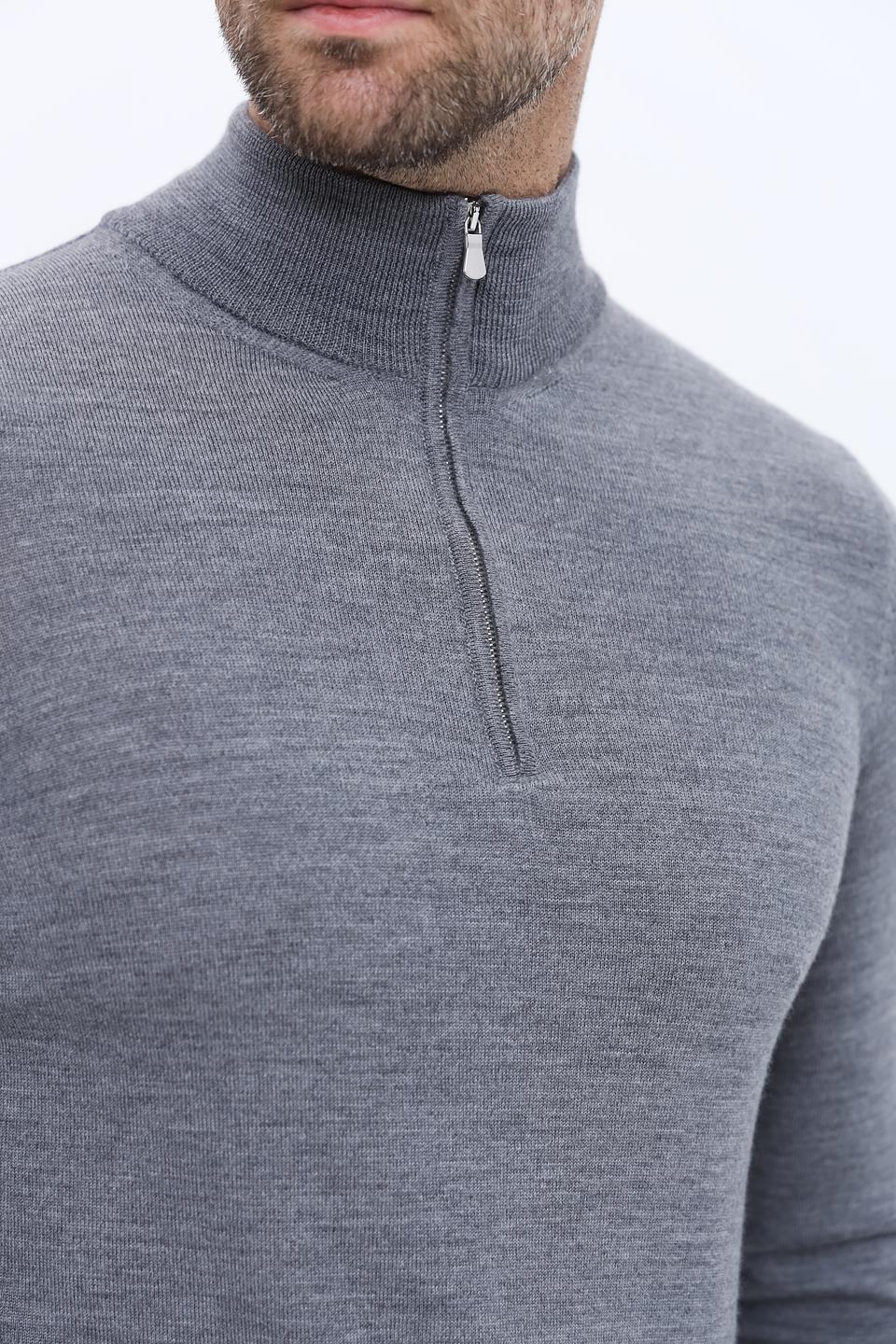 Джемпер Radi Perugia серый с молнией