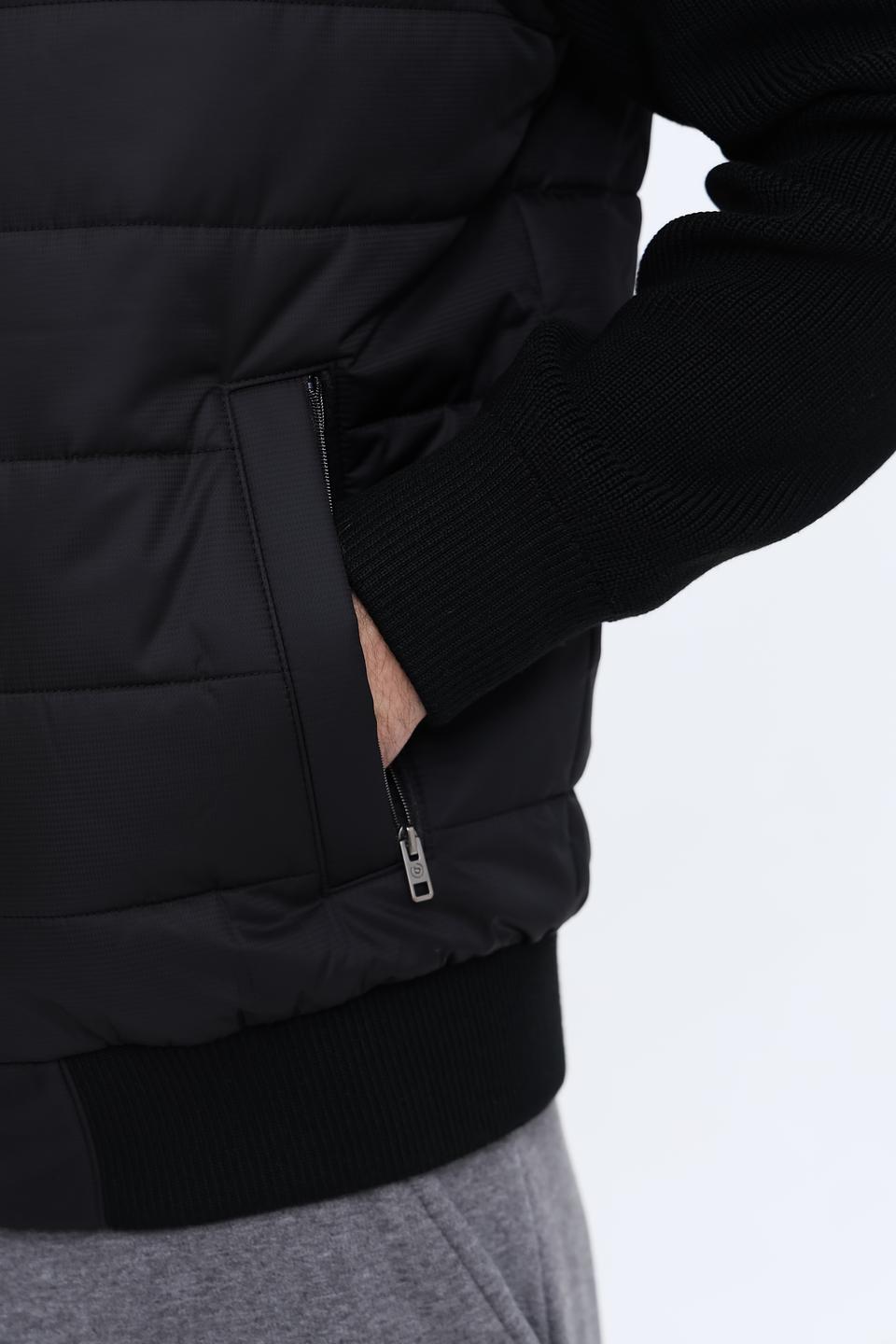 Жилет Bugatti стеганый чёрный