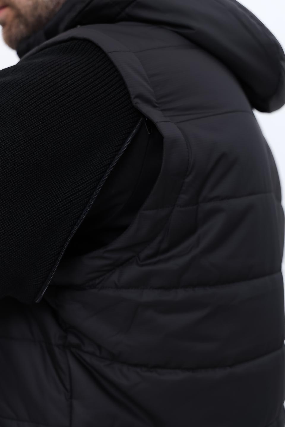 Жилет Bugatti стеганый чёрный