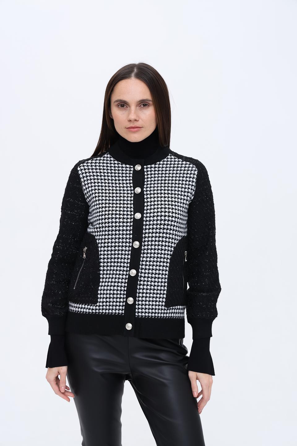 Джемпер Leo & Ugo в клетку