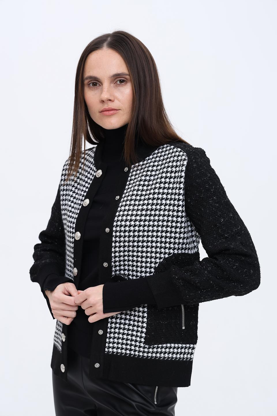 Джемпер Leo & Ugo в клетку