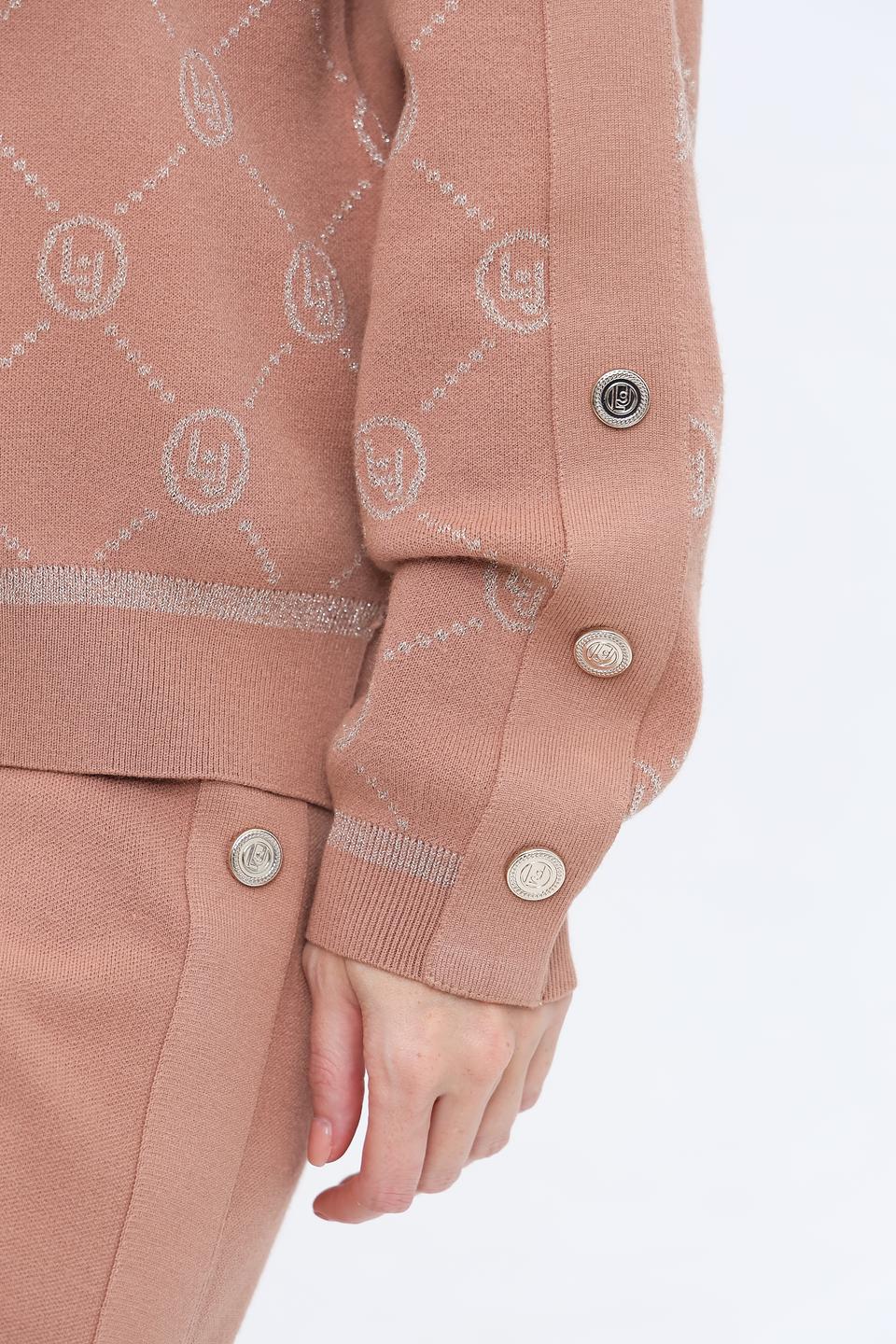 Джемпер Liu-Jo с узором в клетку