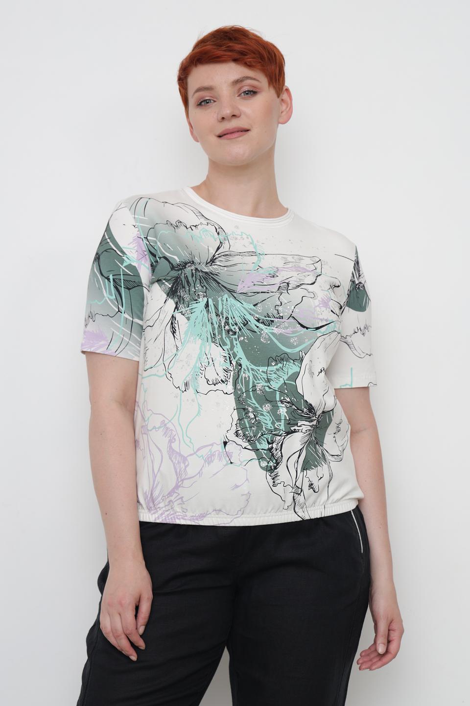 Футболка Frank Walder с принтом