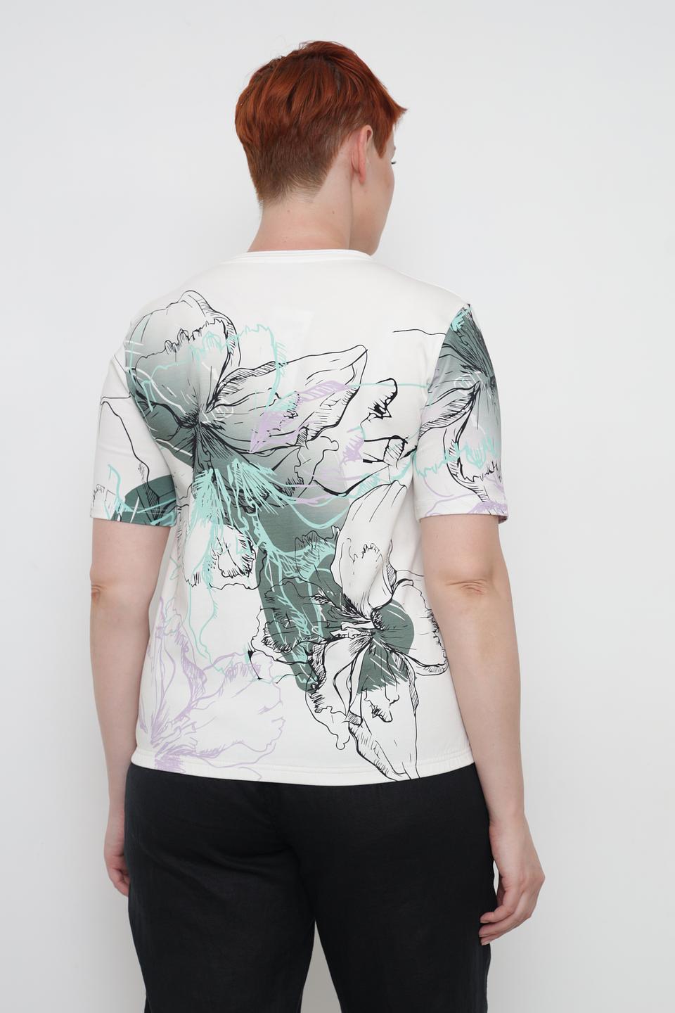 Футболка Frank Walder с принтом