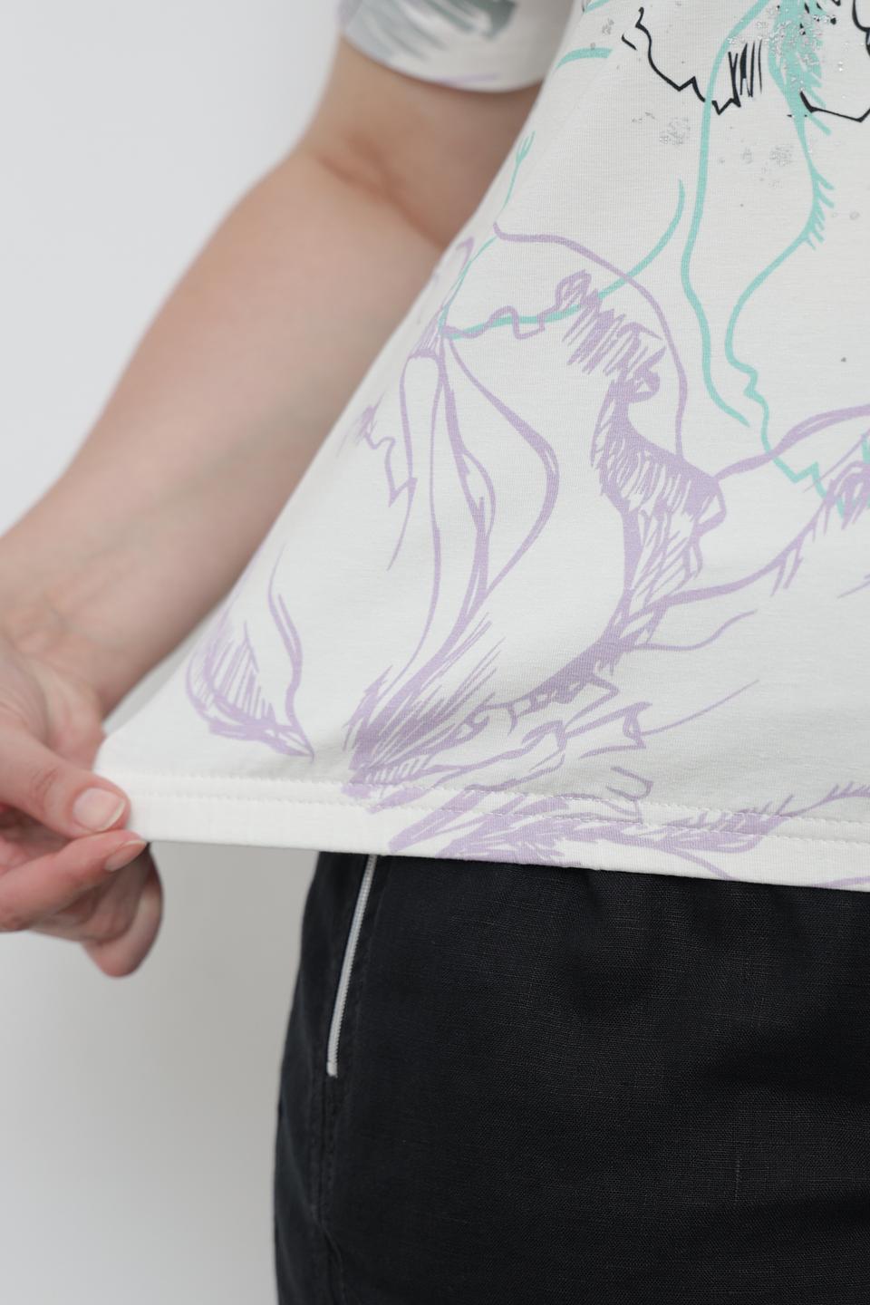 Футболка Frank Walder с принтом