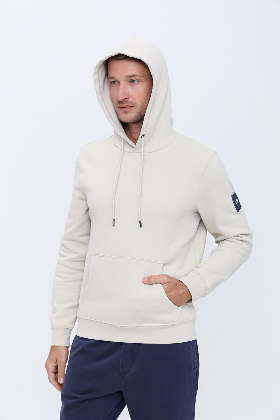 Толстовка Gaudi мужская бежевая