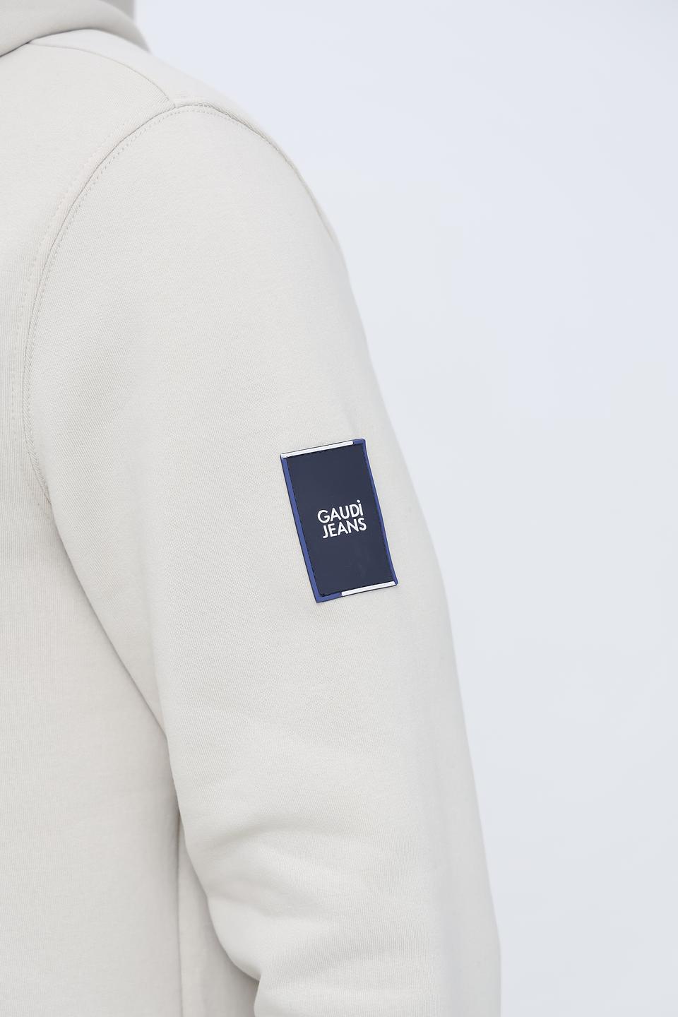 Толстовка Gaudi мужская бежевая