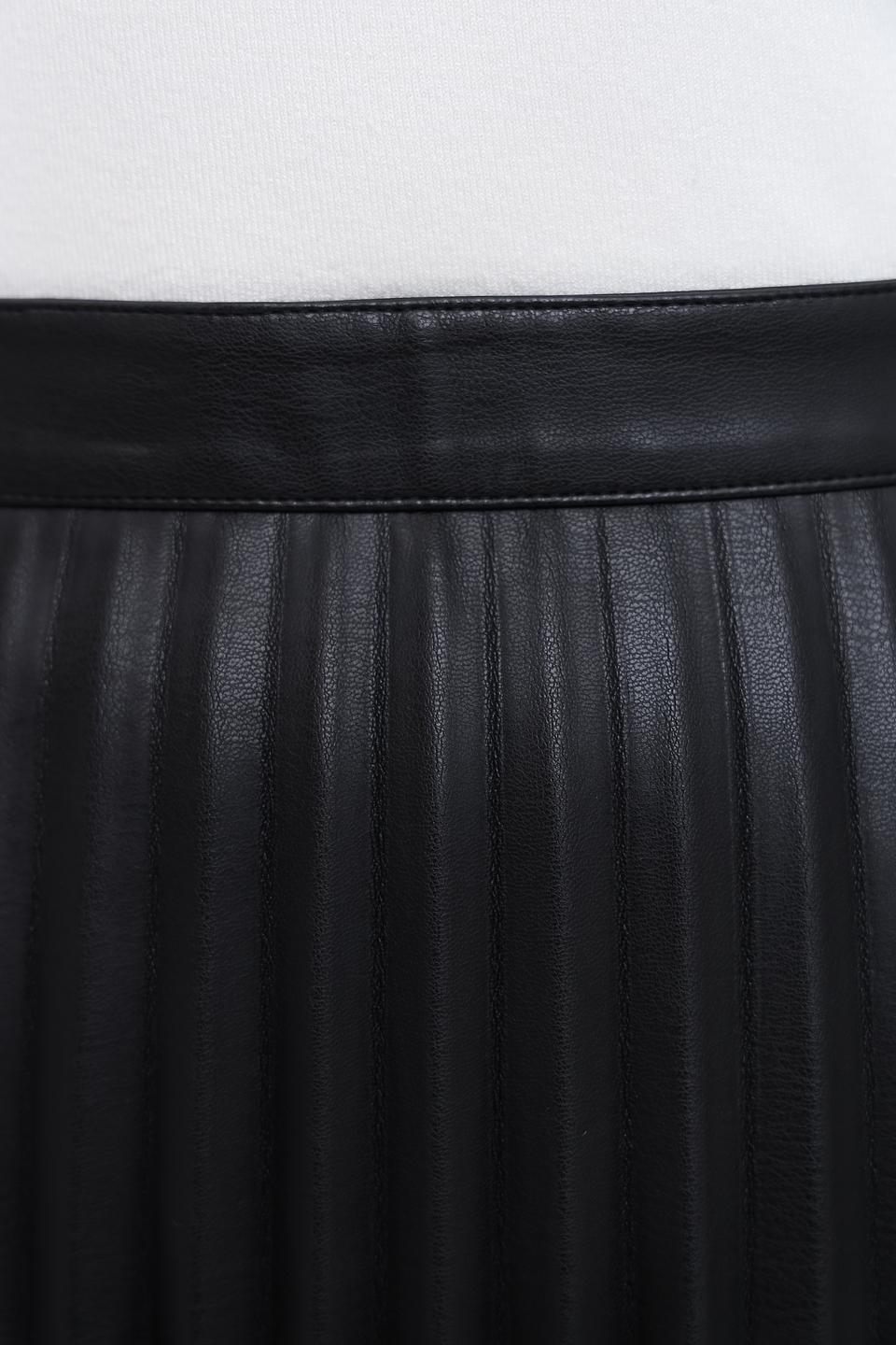 Юбка Leo & Ugo плиссированная чёрная