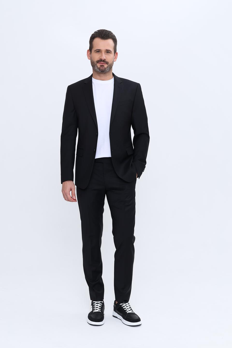 Пиджак Joop! муж. чёрный приталенный