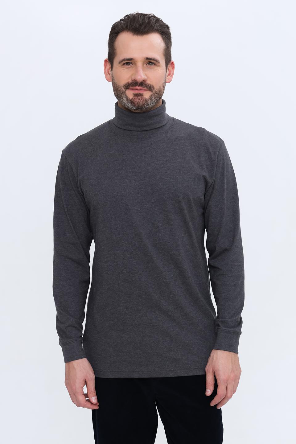 Водолазка Ragman серая, 100% хлопок