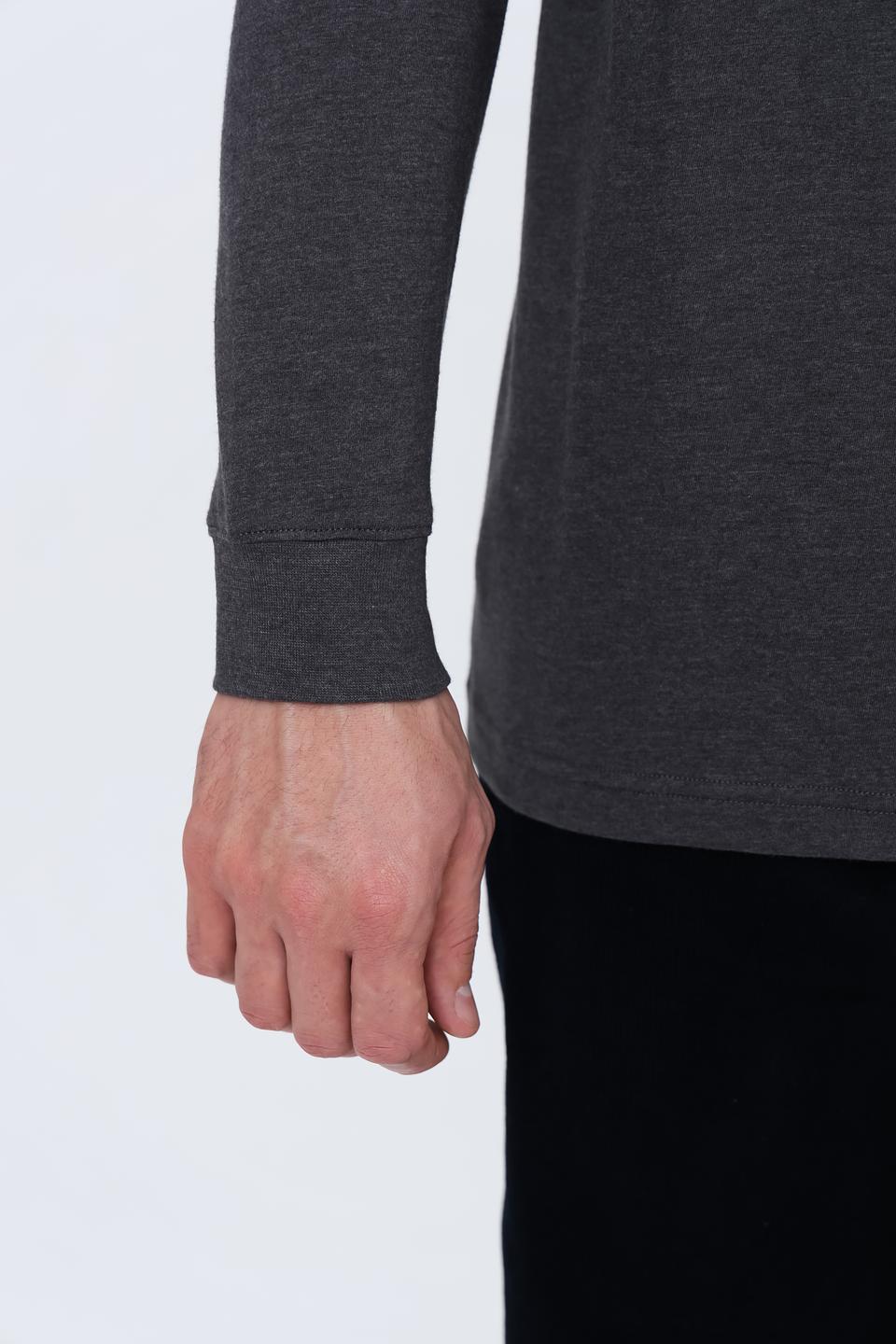 Водолазка Ragman серая, 100% хлопок