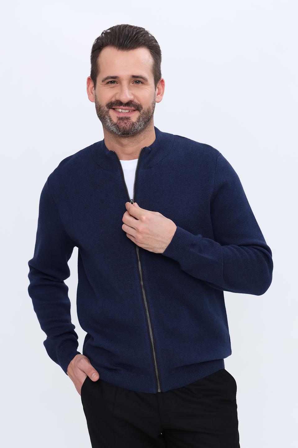 Кардиган Ragman синего цвета