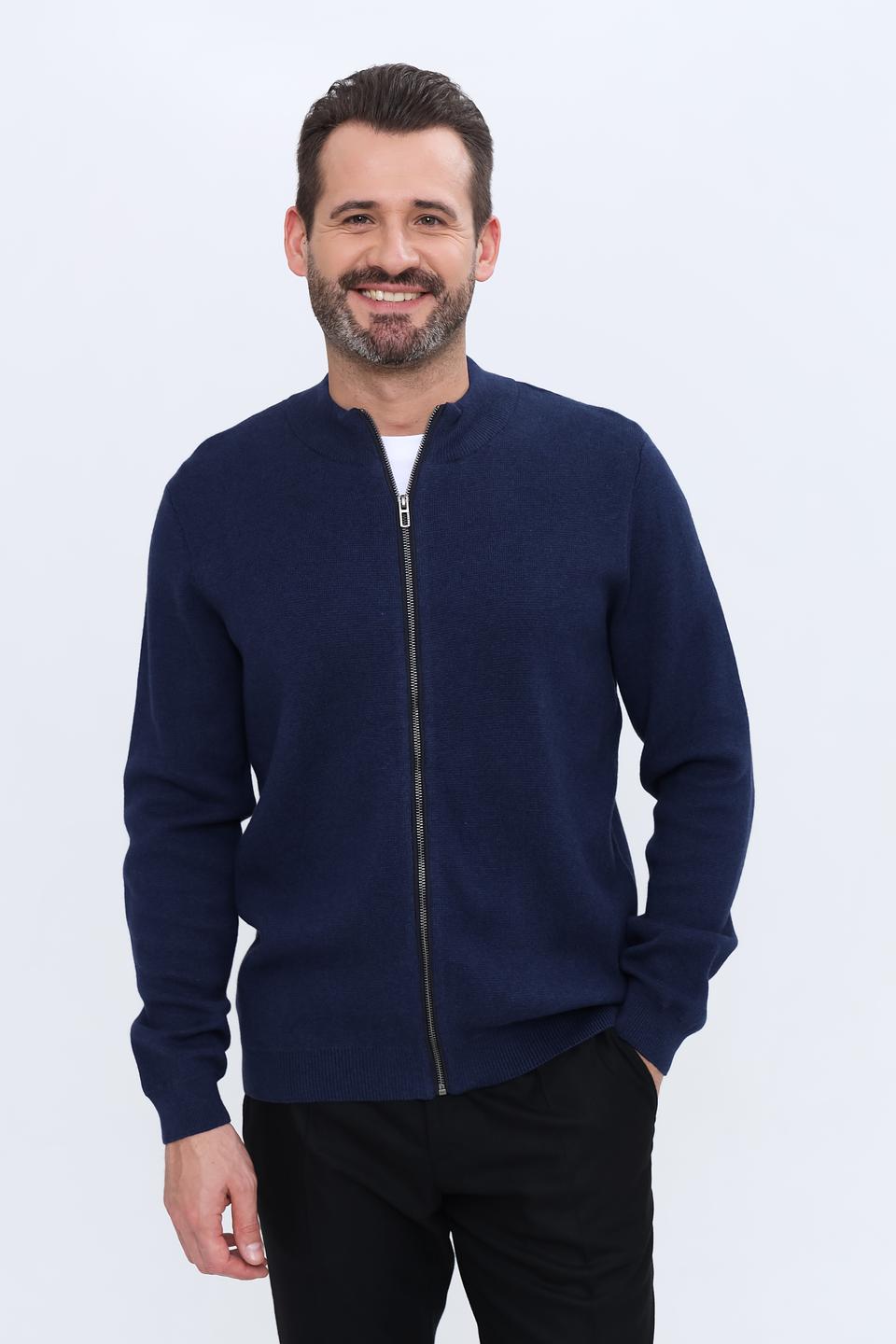 Кардиган Ragman синего цвета