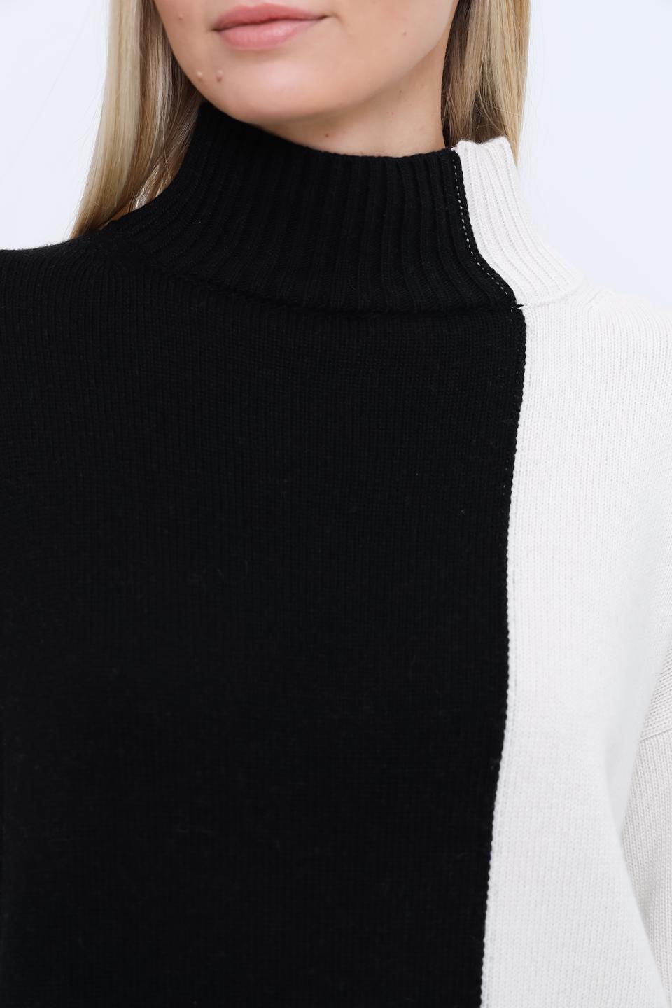 Джемпер Kaos комбинированный чёрный