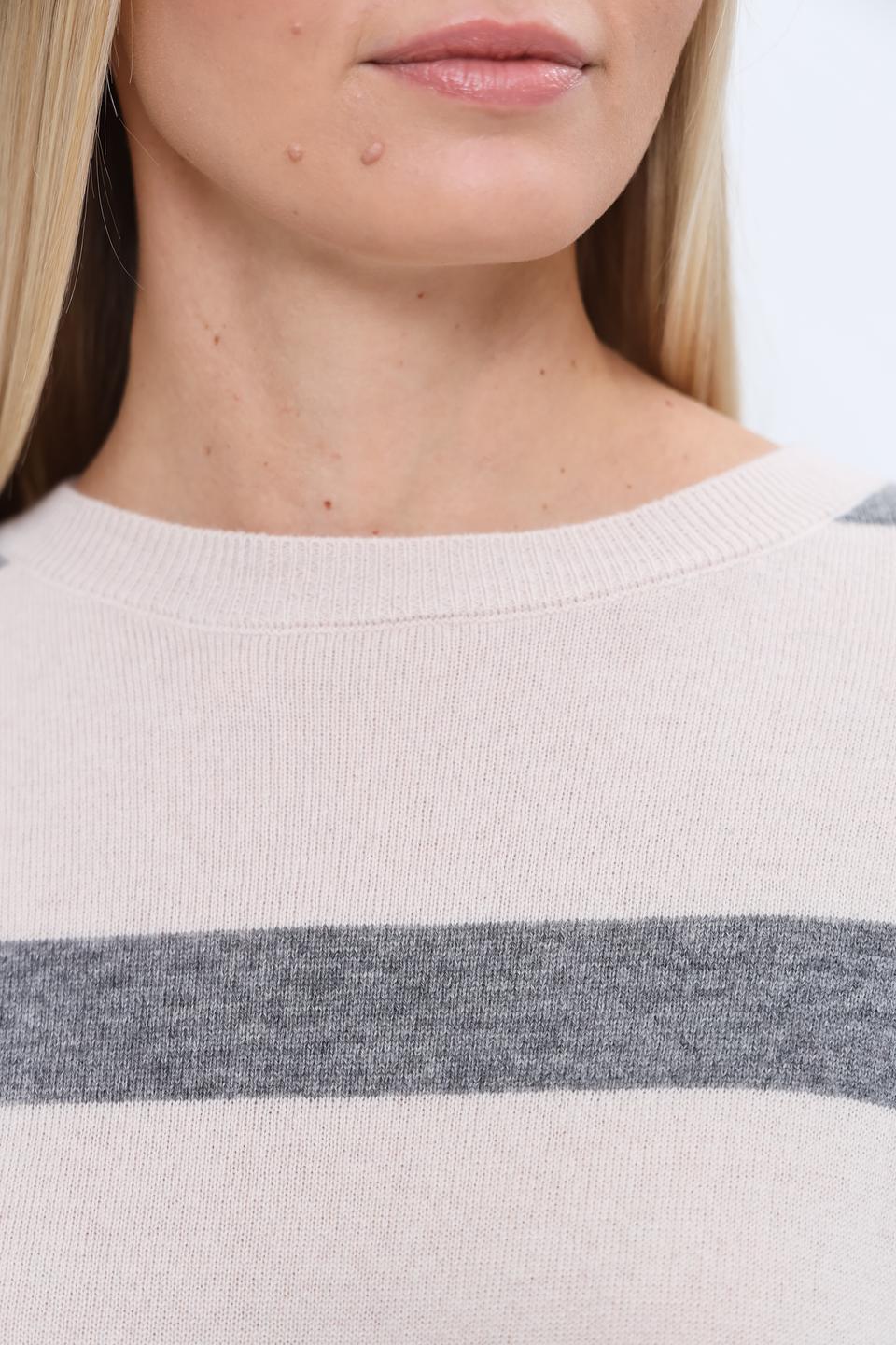 Джемпер Icona в полоску, красный