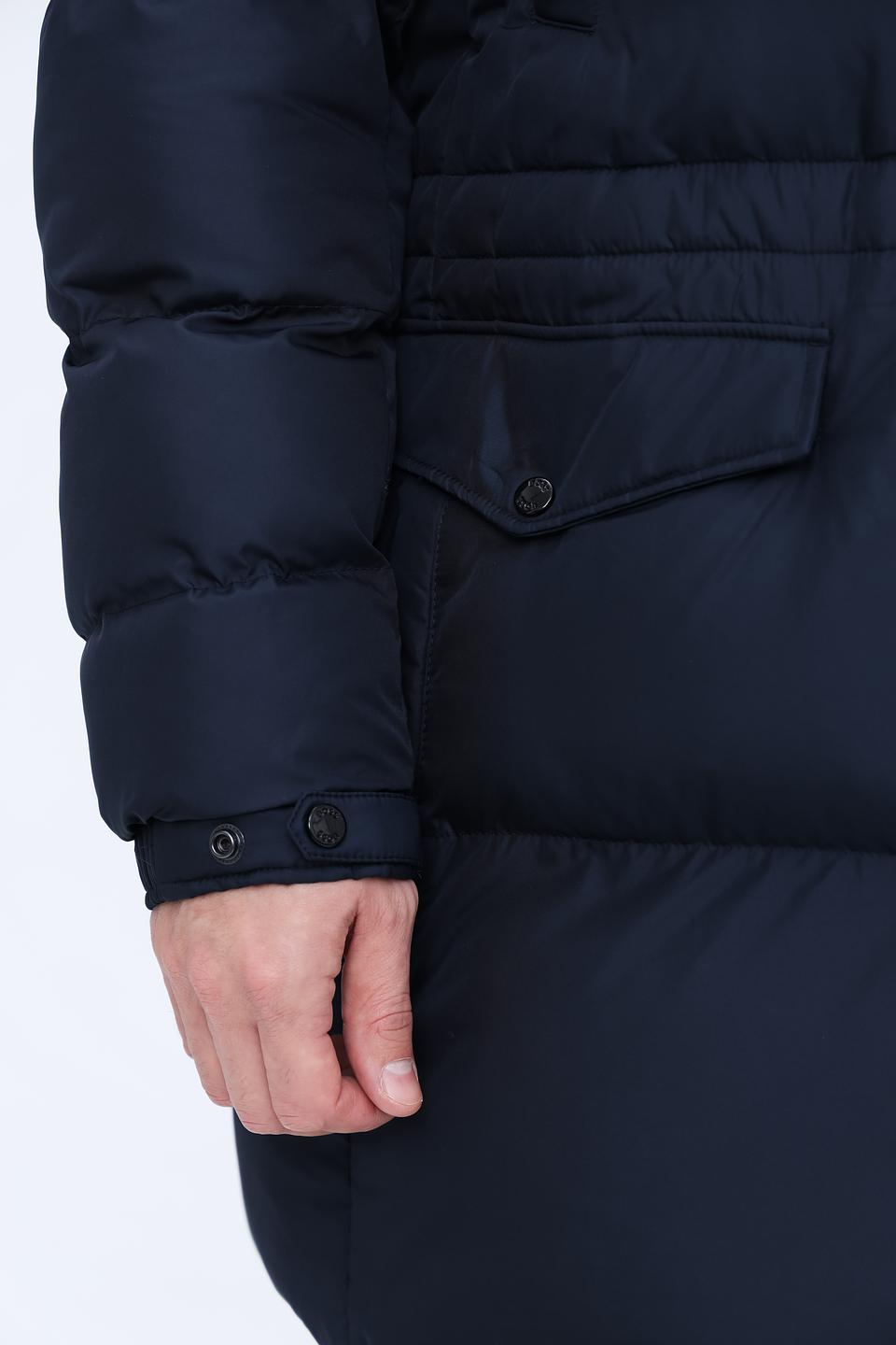 Куртка Boss Black стеганая синяя