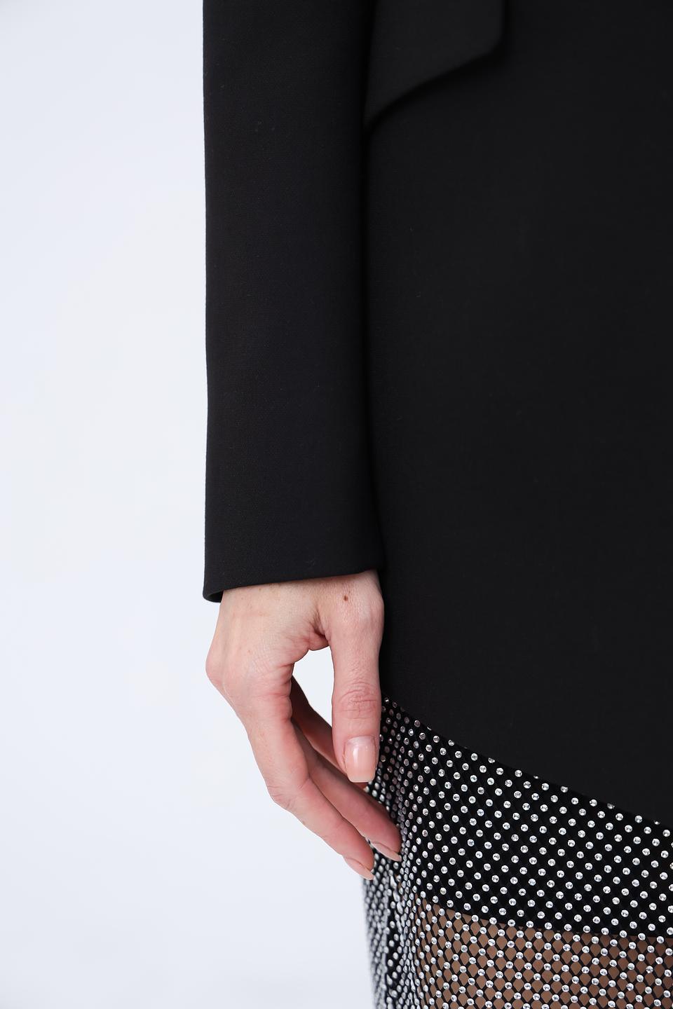 Жакет Boss Black чёрный приталенный