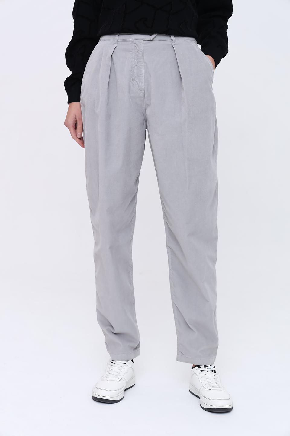 Брюки Emporio Armani серые