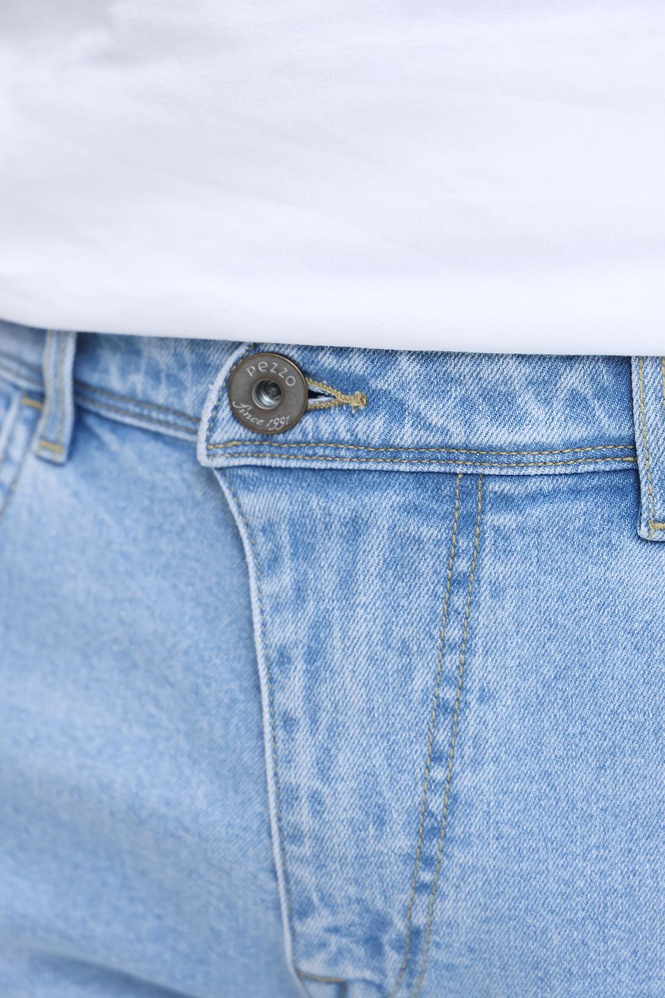 Джинсы Pezzo голубые relaxed