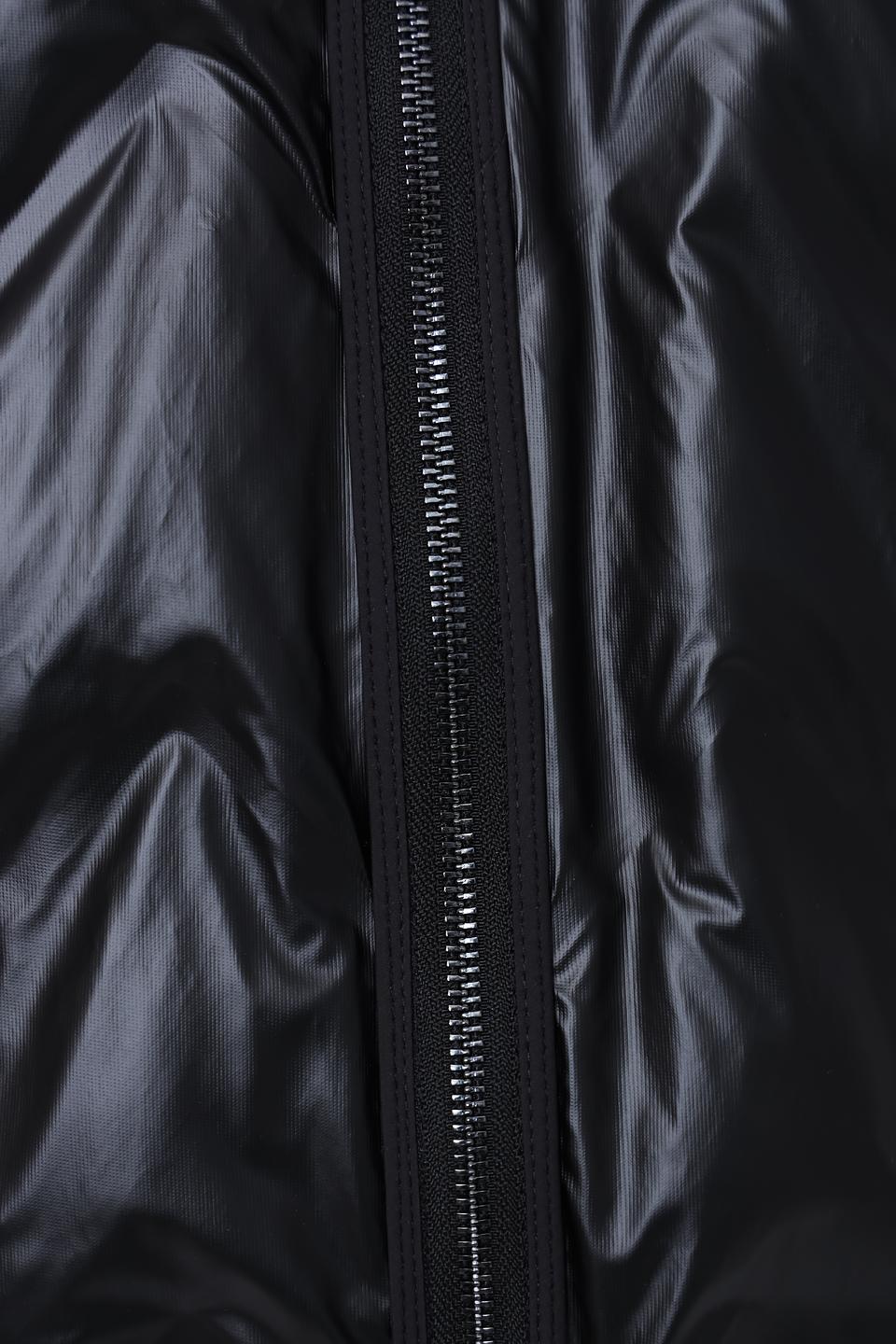 Пальто Emporio Armani стеганое чёрное