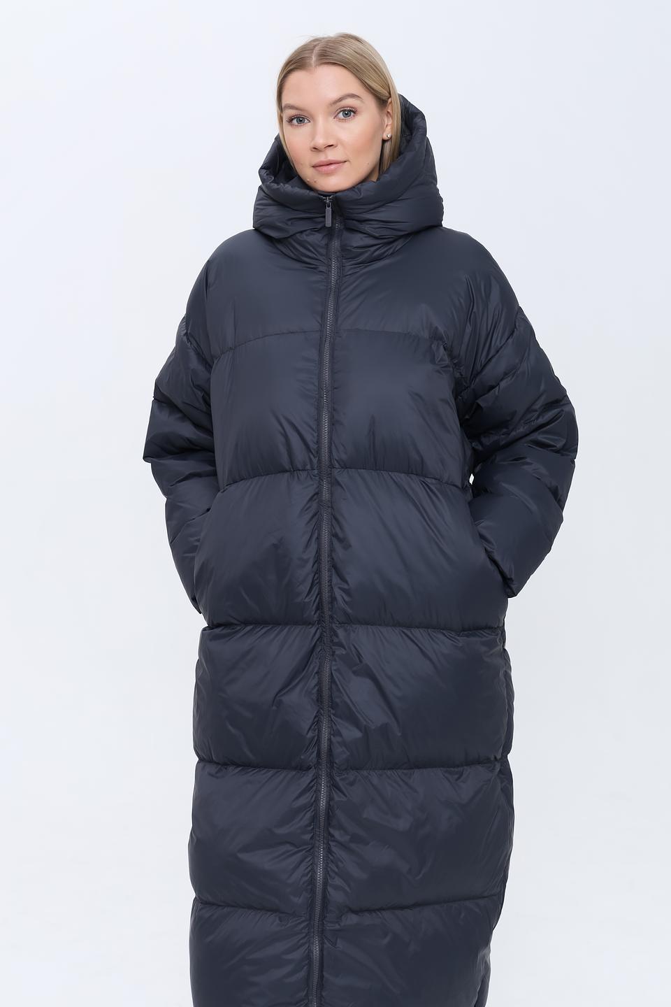 Пальто Bomboogie стеганое чёрное