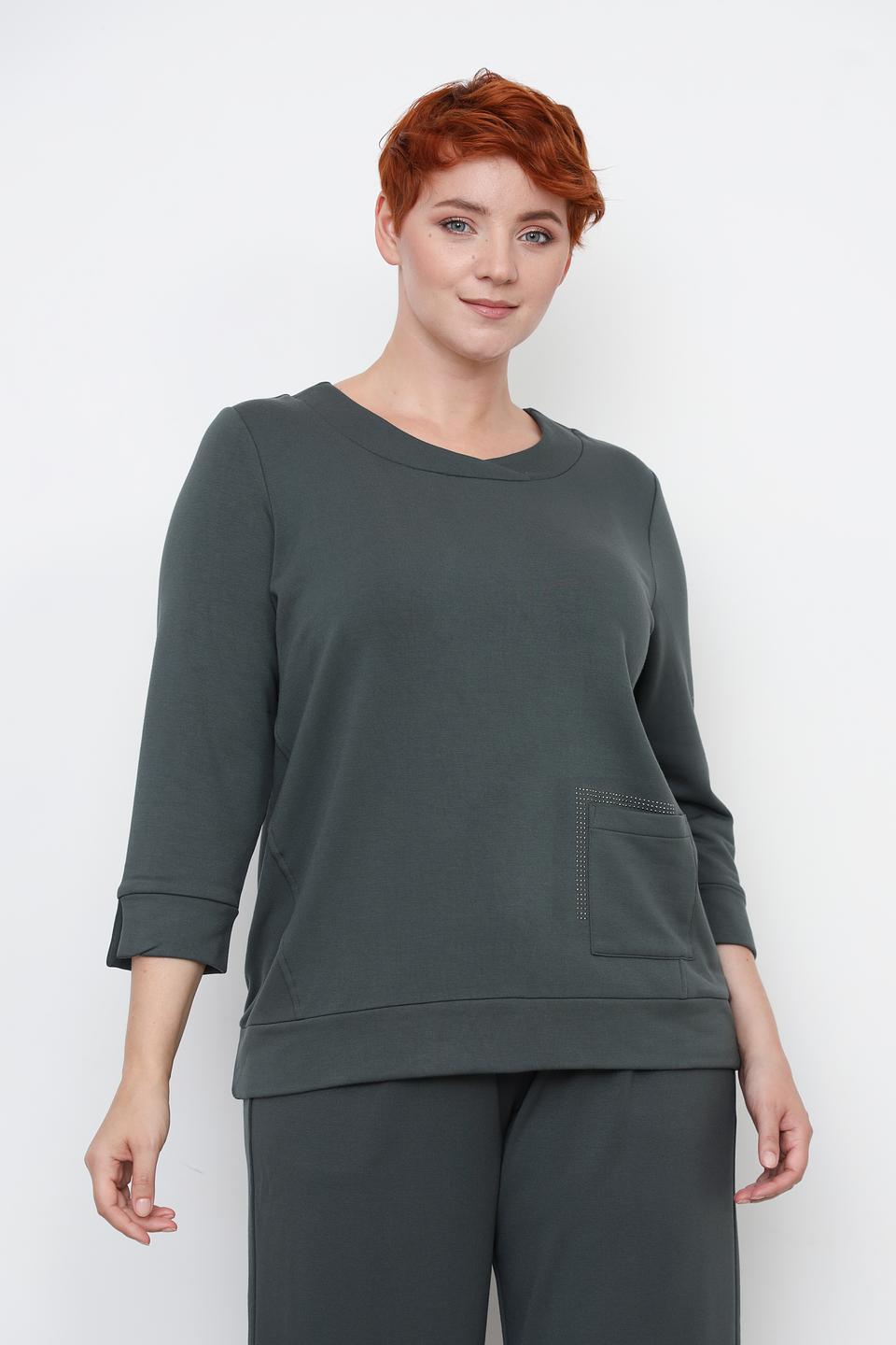 Пуловер Via Appia DUE зелёный