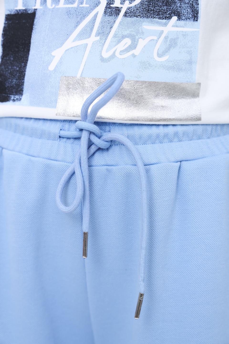 Спортивные брюки Just Valeri голубые