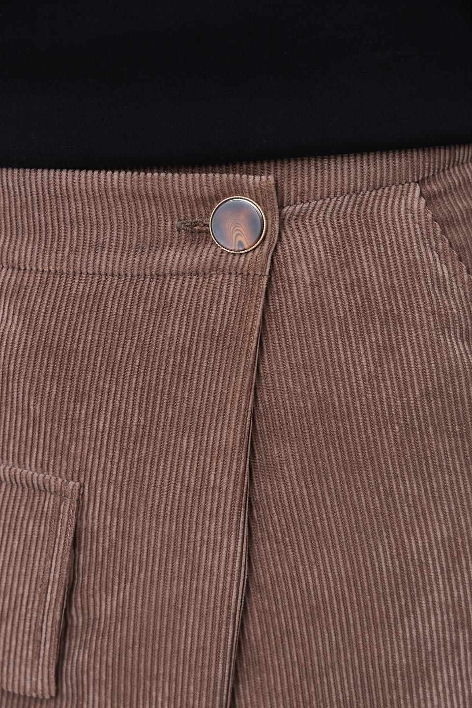 Брюки кюлоты Beatris коричневые