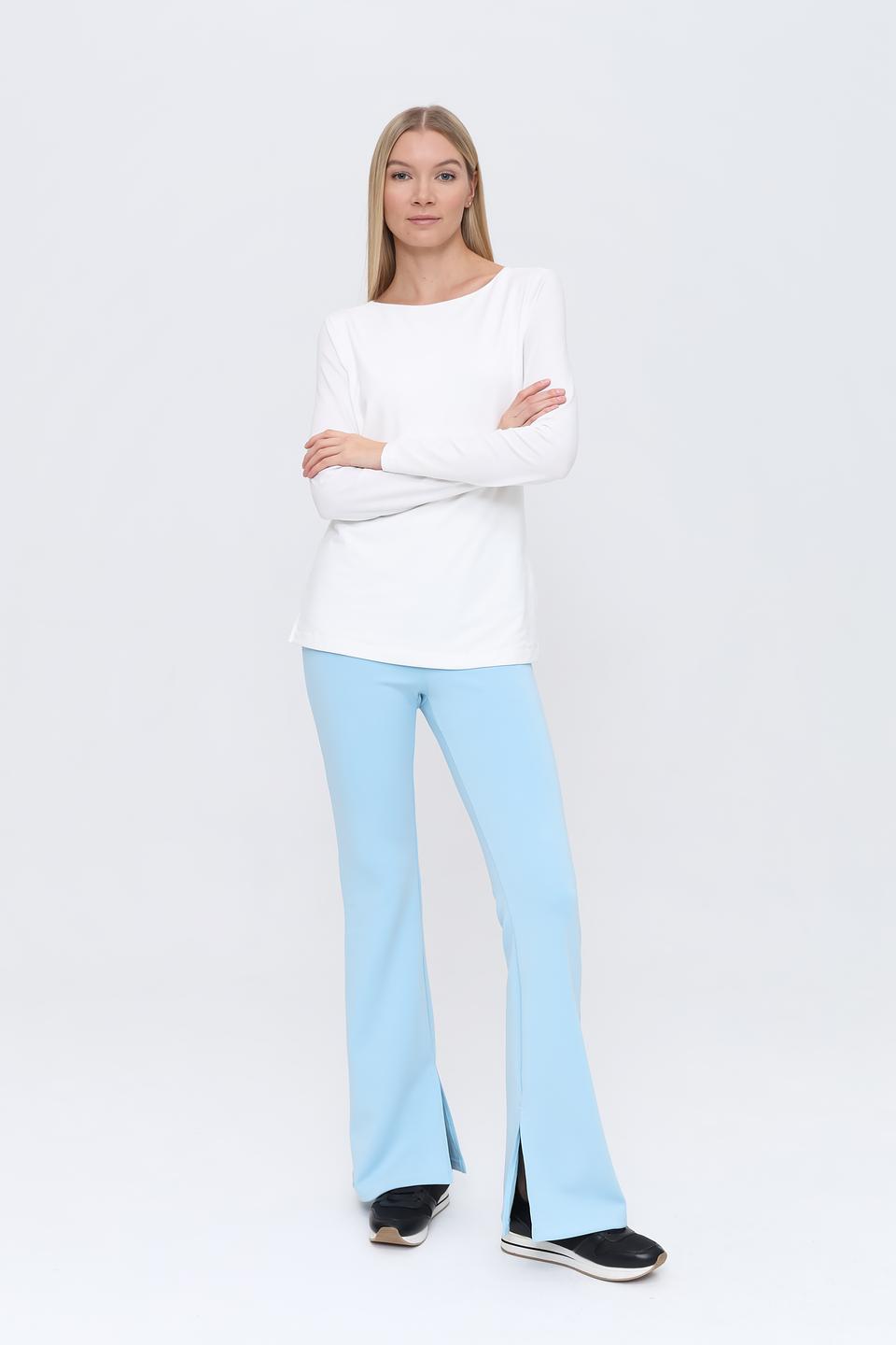 Брюки Beatris клёш голубые