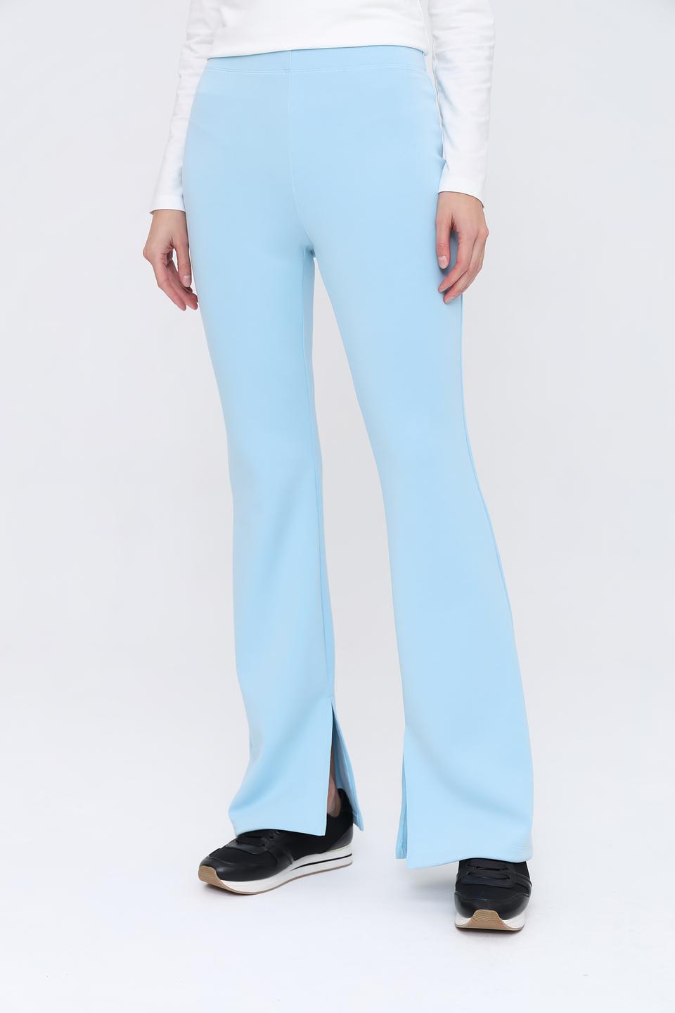 Брюки Beatris клёш голубые