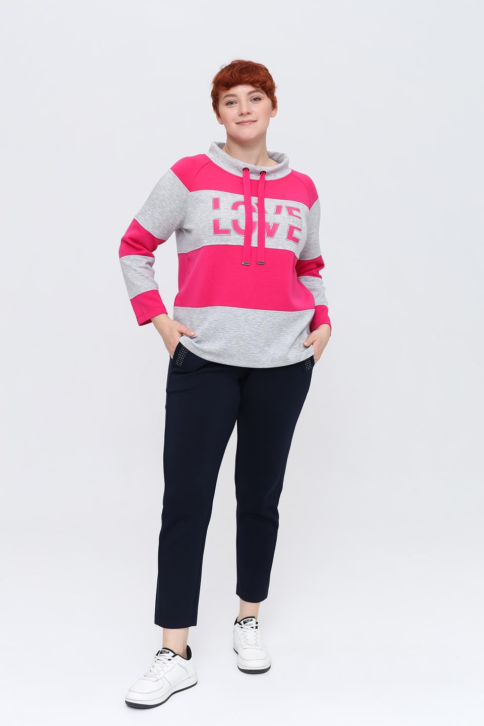 Пуловер Via Appia с надписью LOVE