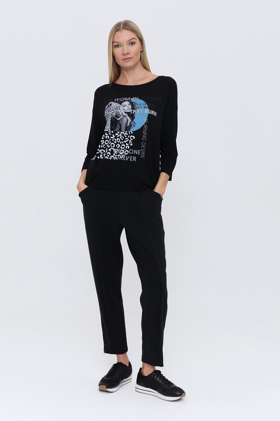 Лонгслив Monari с принтом