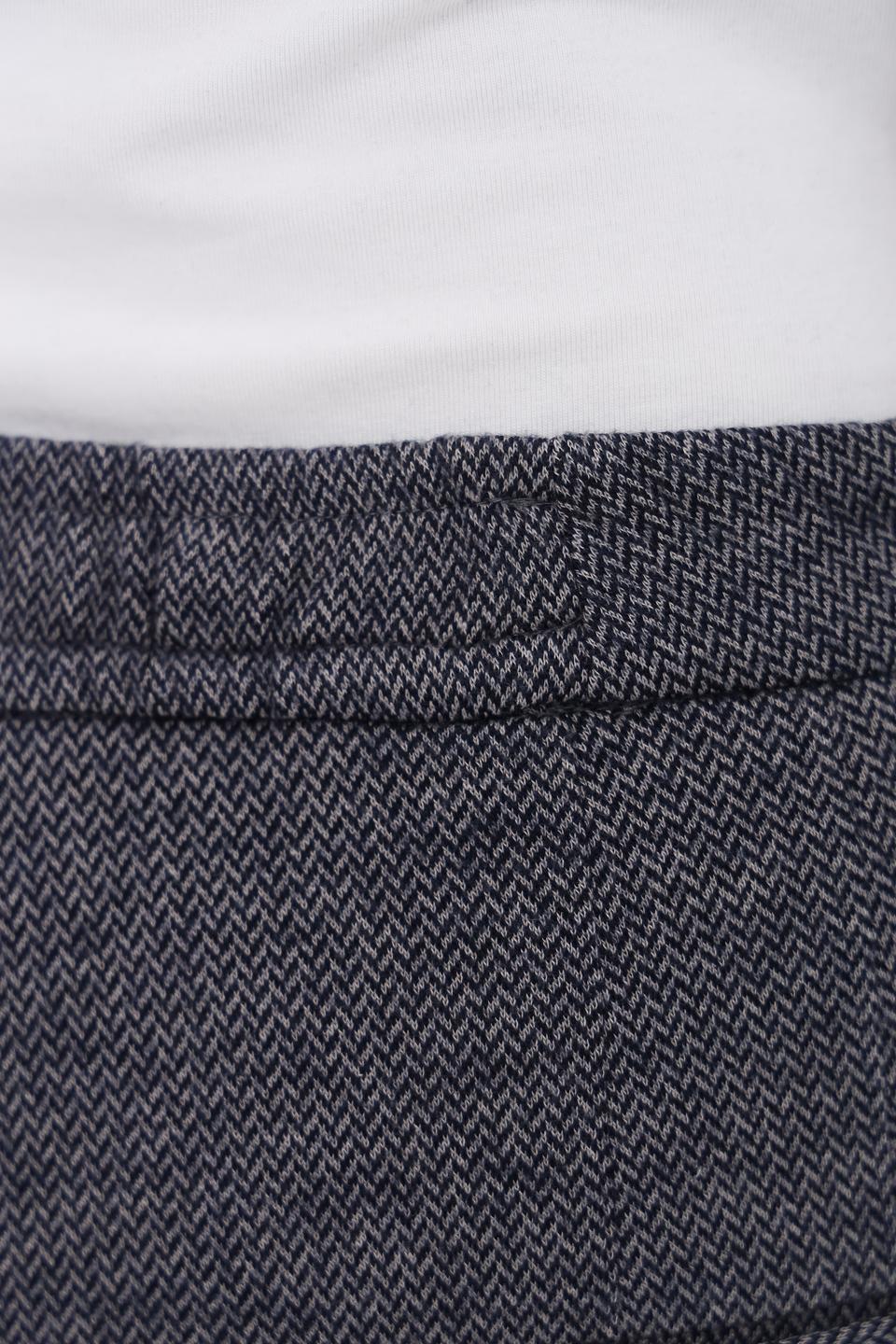 Брюки трикотажные Oui серые