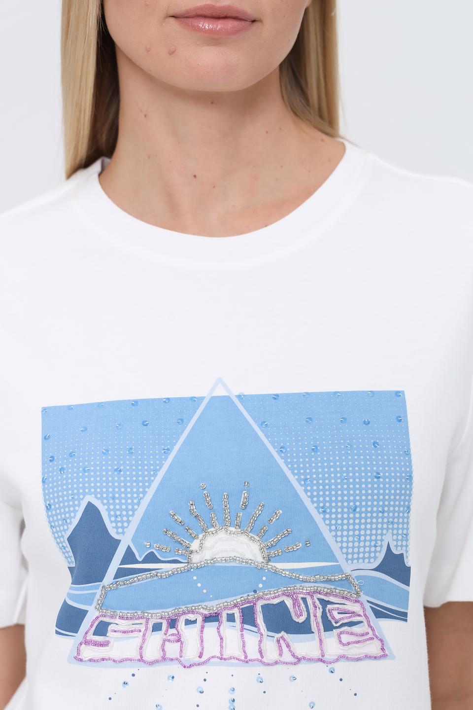 Футболка Oui с принтом Shine