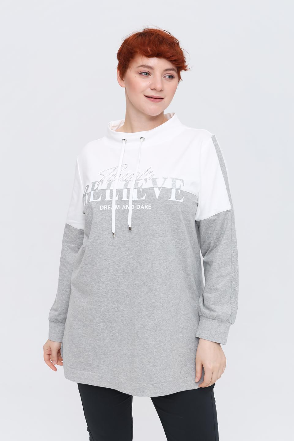 Пуловер Via Appia с принтом