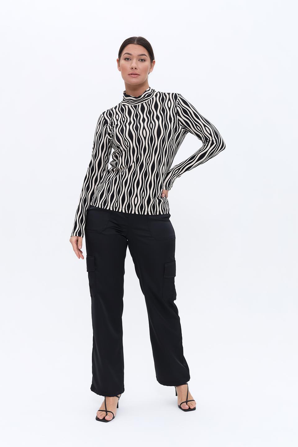 Водолазка Bianca в полоску