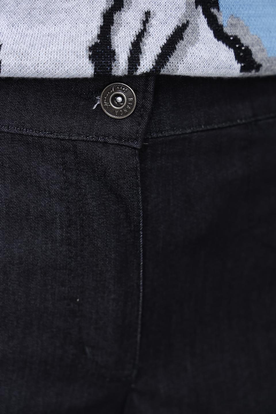 Джинсы Bianca прямые тёмно-синие