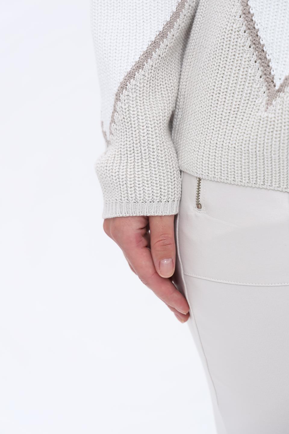 Пуловер Monari с геометрическим узором