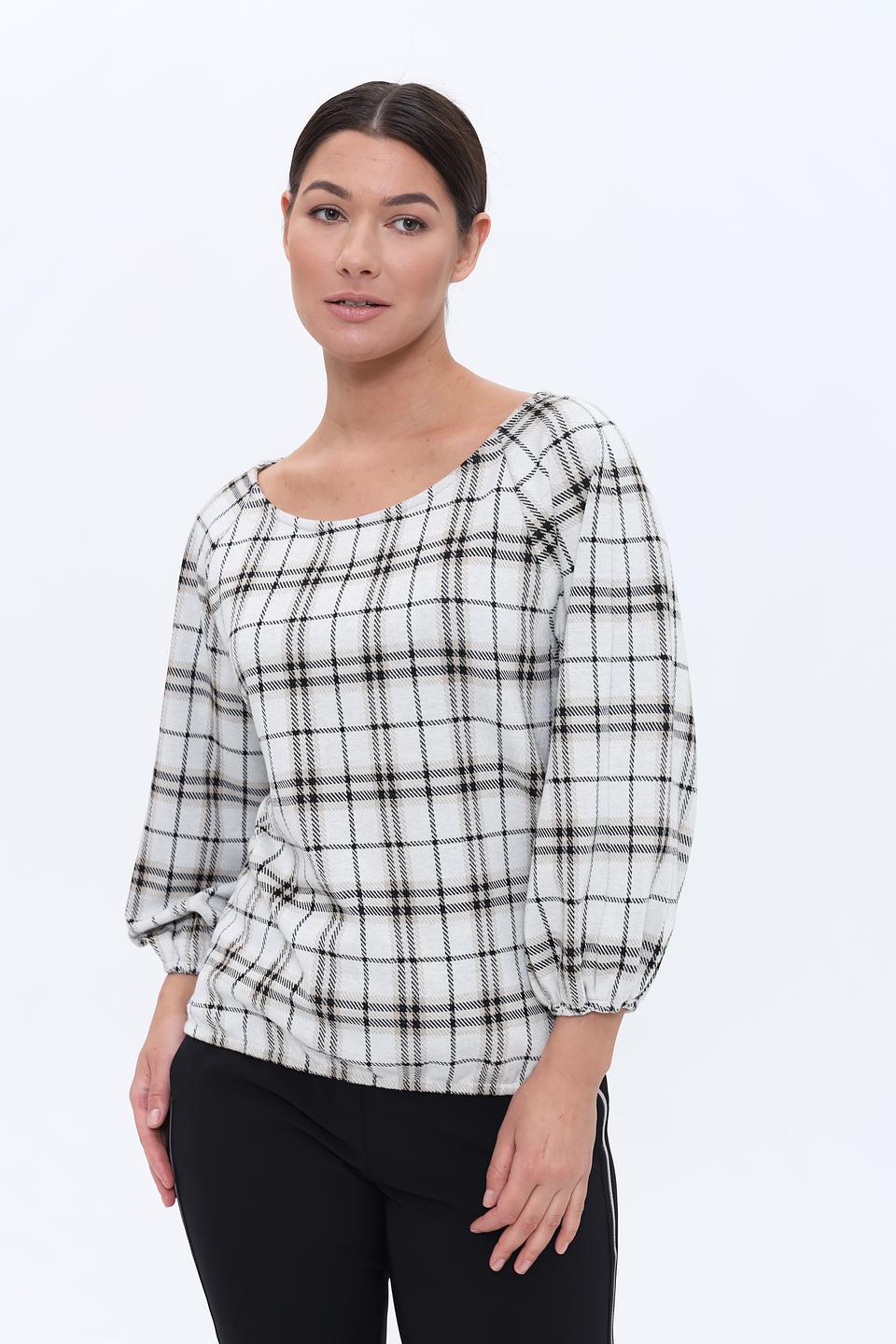 Блуза Monari в клетку