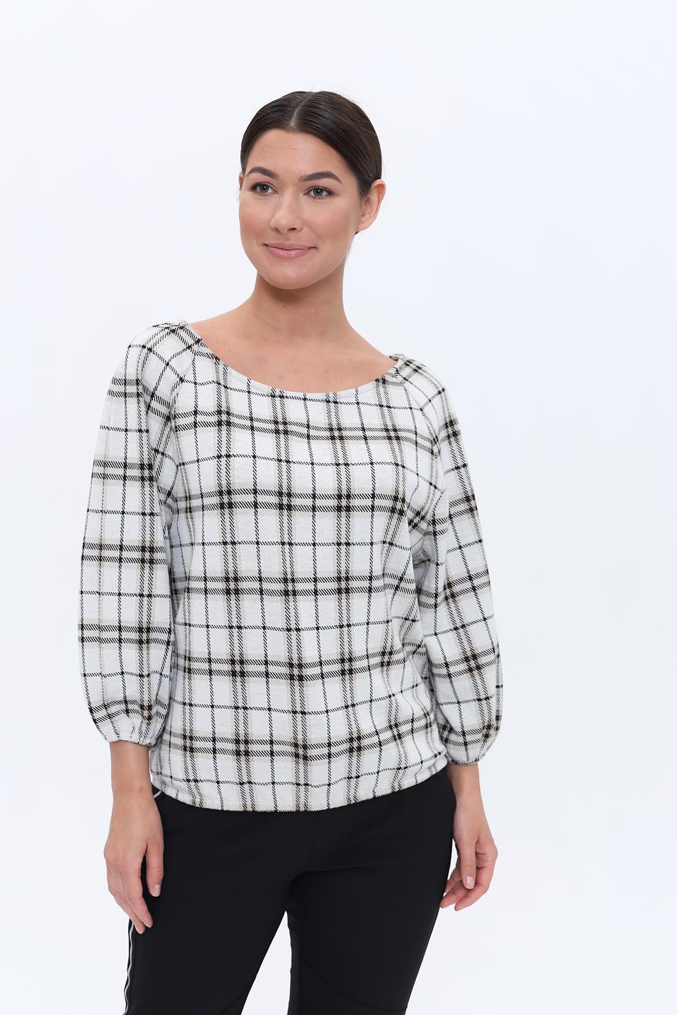 Блуза Monari в клетку